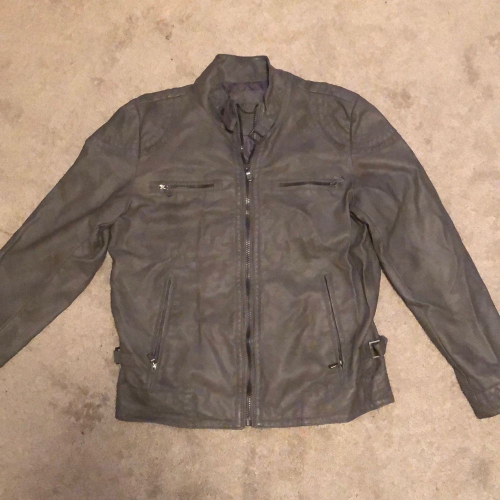 Men’s Calvin Klein leather jacket